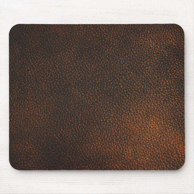 Mousepad Textura de couro de Brown (Frente)