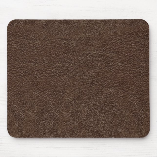 Mousepad Textura de couro de Brown (Frente)