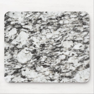 Mousepad Textura de granito Fundo do mármore em preto