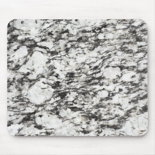 Mousepad Textura de granito | Fundo do mármore em preto (Frente)