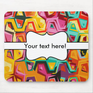 Mousepad Textura de orifícios coloridos