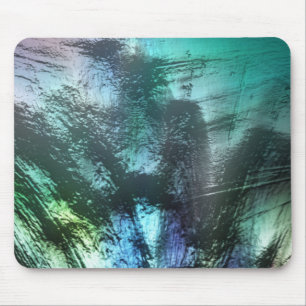 Mousepad Textura de rocha preta em ciano azul para cinza de