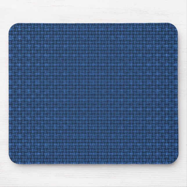Mousepad Textura de Tecido Azul (Frente)