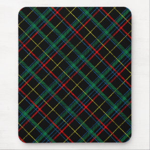 Mousepad Textura de xadrez com fundo preto-25774