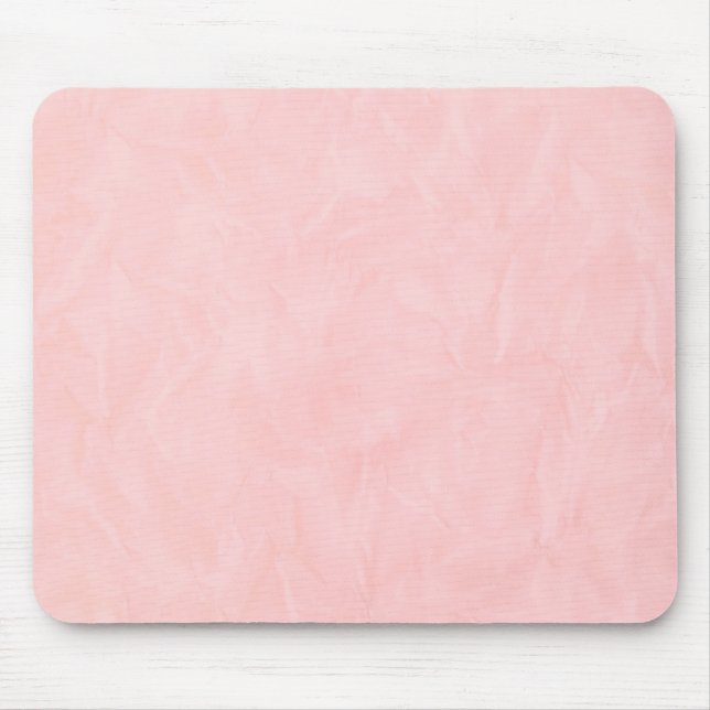 Mousepad TEXTURA do PAPEL de fundo - luz - rosa (Frente)
