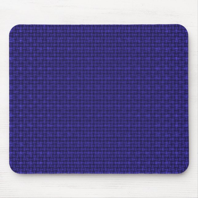 Mousepad Textura do Tecido Azul Profundo (Frente)