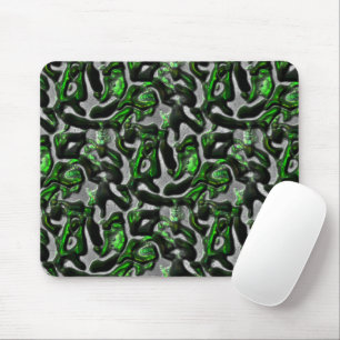 Mousepad Textura do verde limão de captura ocular esculpida