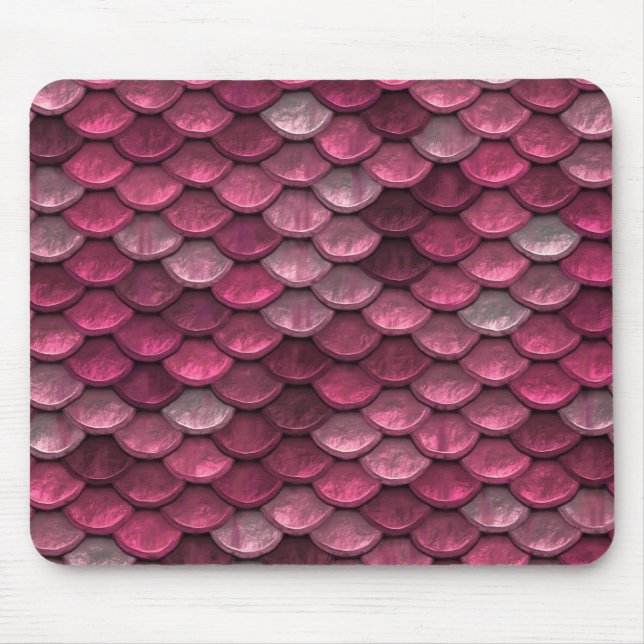 Mousepad Textura em Escala Metálica Rosa (Frente)