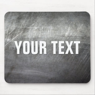 Mousepad Textura escovada riscada do metal