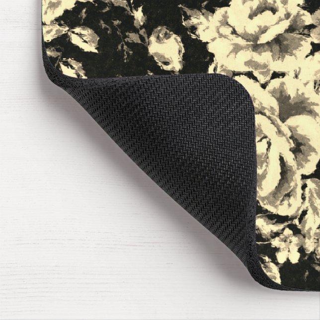 Mousepad textura floral de vintage abstrato (Canto)