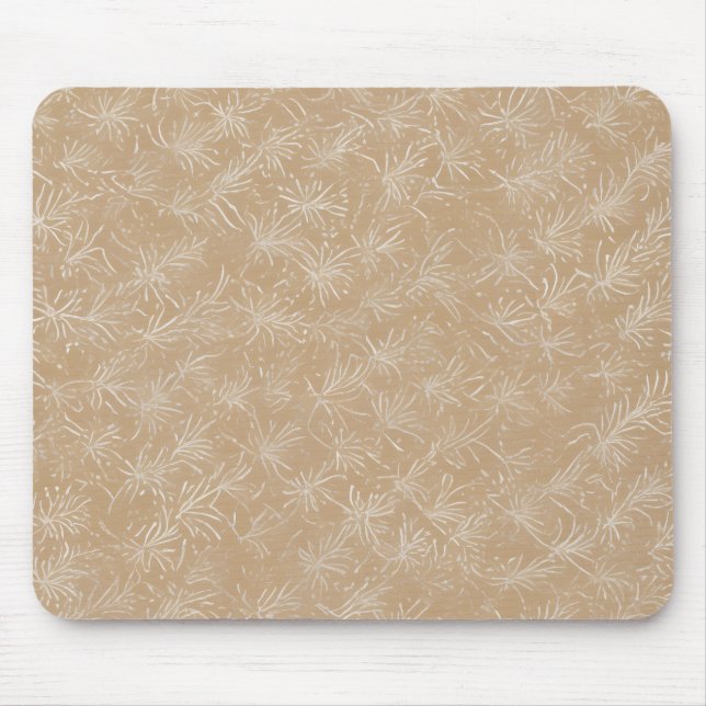Mousepad Textura Floral Orgânica (Frente)