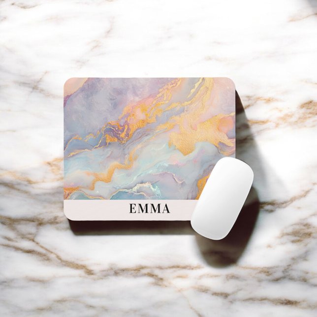 Mousepad Textura Opal Stone Abstrato (Criador carregado)