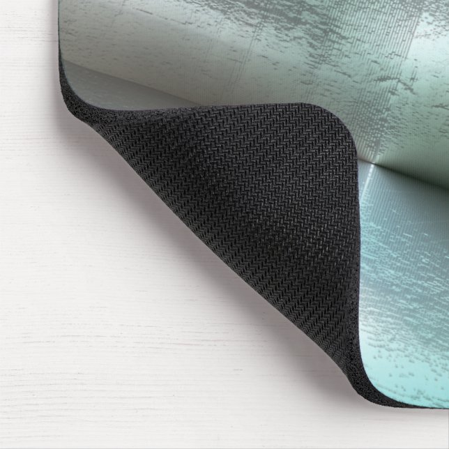 Mousepad Textura rochosa de cinzas cianas moles com detalhe (Canto)