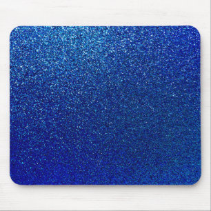 Mousepad Textura Sparkle Azul de Fundo Azul Faux