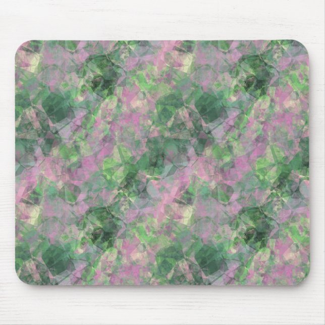 Mousepad Textura verde Primavera amassada (Frente)