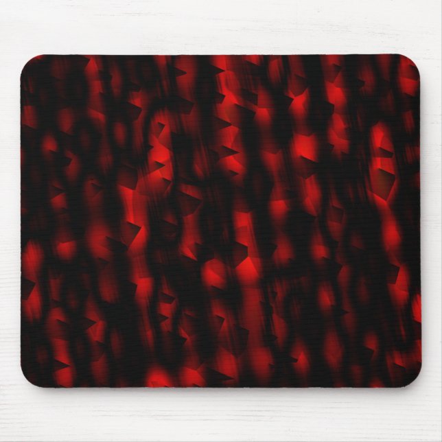 Mousepad Textura vermelha e preta (Frente)
