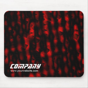 Mousepad Textura vermelha e preta, negócio