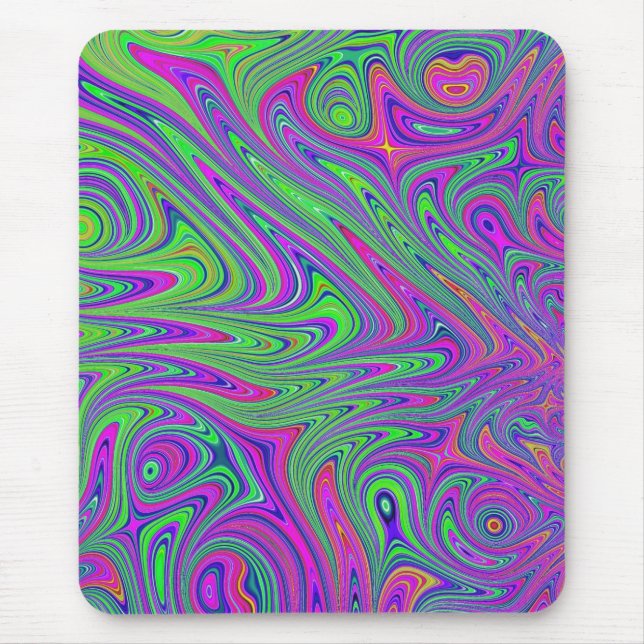 Mousepad texturas psicodélicas (Frente)