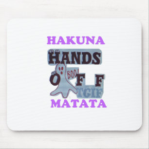 Mousepad TGIF Hakuna Matata Mãos De Cabeça Engraçada