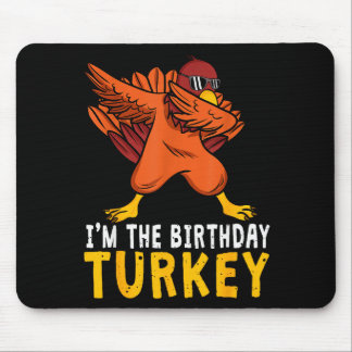 Mousepad Thanksgiving Birthday Funny Bday Born On Thanksgiv