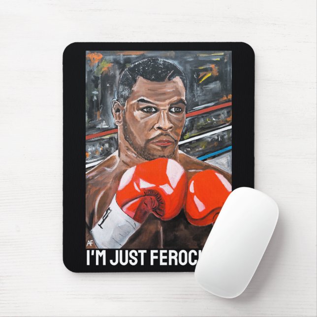 Mousepad The Champ Painting by Alfred Fox (Com mouse)