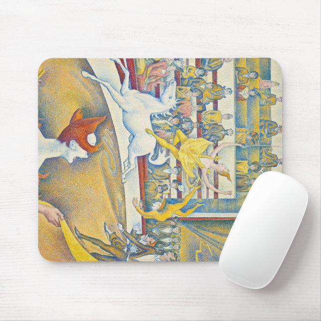 Mousepad The Circus, Le Cirque, 1891 by Georges Seurat (Com mouse)