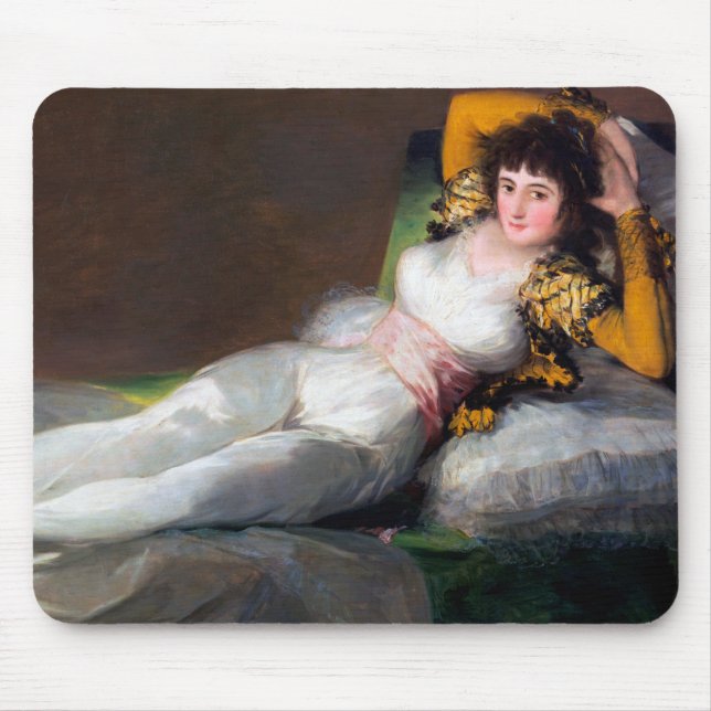 Mousepad The Clothed Maja, Francisco Goya, 1798-1803 (Frente)
