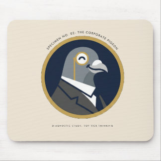 Mousepad The Corporate Pigeon: Monocle Specimen No. 02 Mous
