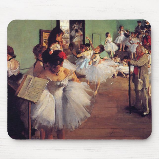 Mousepad The Dance Class by Edgar Degas  (Frente)
