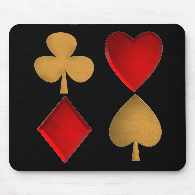 Mousepad The four suits (Frente)