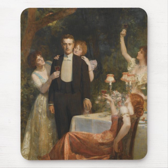 Mousepad The Garden of Armida (by John Collier) (Frente)