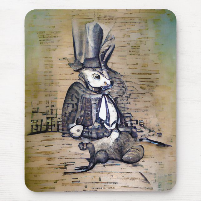 Mousepad The Gentleman Rabbit  (Frente)