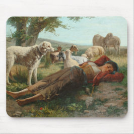 Mousepad The Goatherder Girl's Siesta (por Carlo Ademollo)