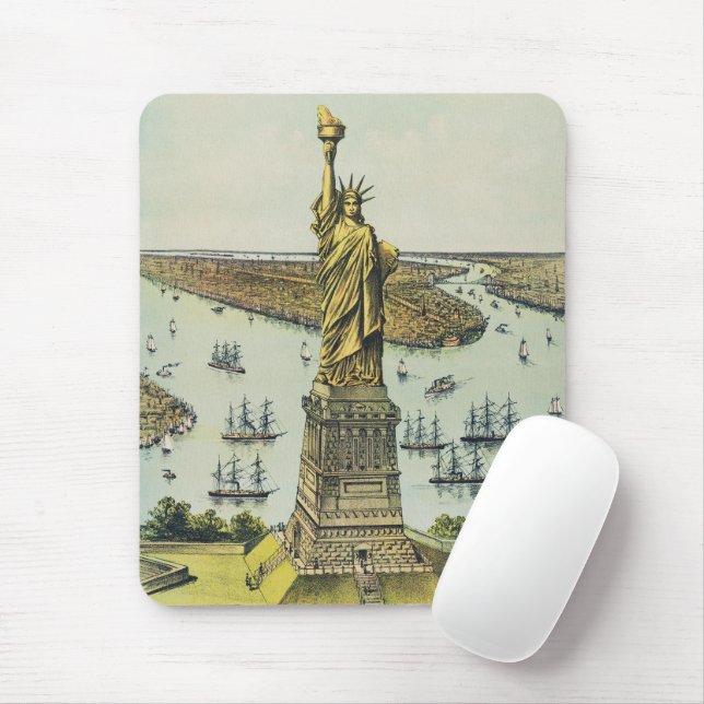 Mousepad The Great Bartholdi Statue, Statue of Liberty (Com mouse)