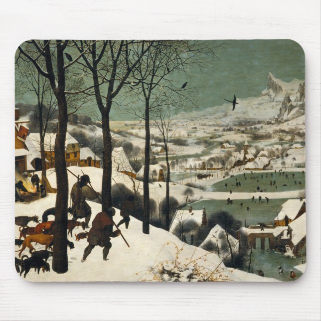 Mousepad The Hunters in Snow Pieter Bruegel (Frente)