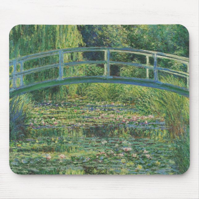 Mousepad The Japanese Bridge (Water-Lily Pond), Monet (Frente)