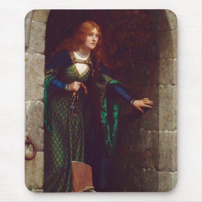 Mousepad The Keys, c. 1909, por Edmund Blair Leighton (Frente)