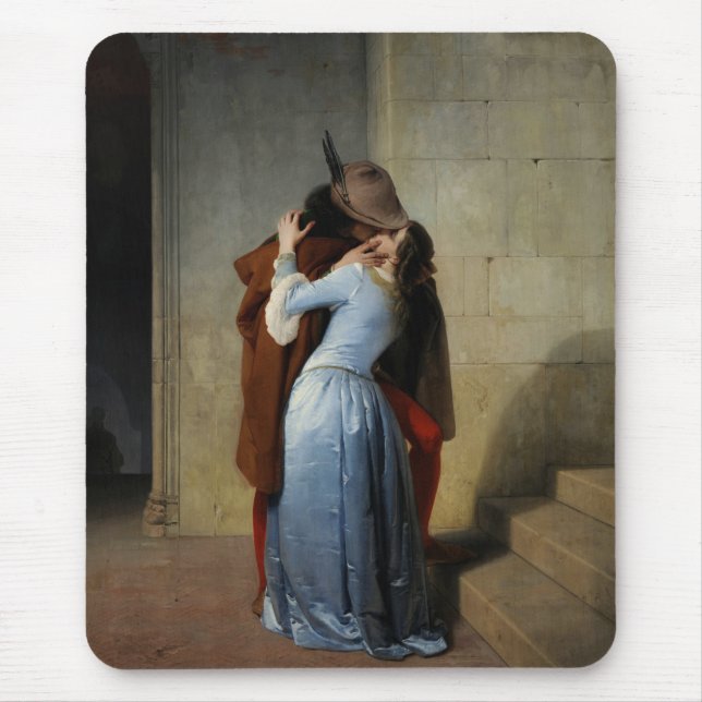 Mousepad The Kiss (por Francesco Hayez) (Frente)