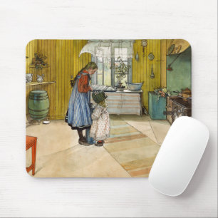 Mousepad The Kitchen, 1898, por Carl Larsson