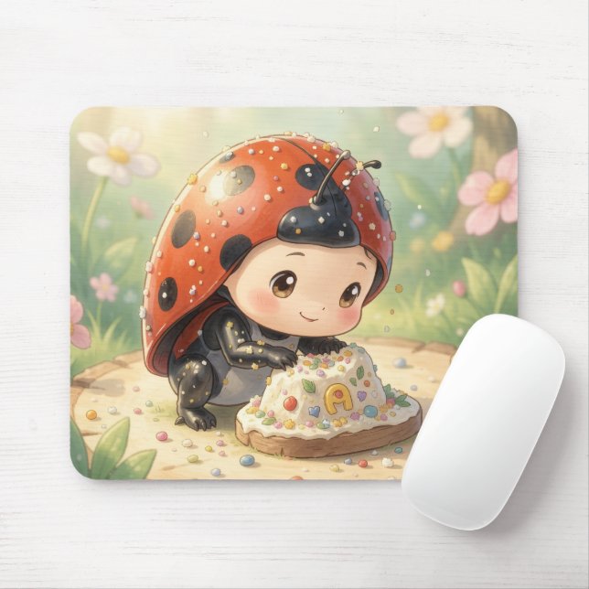 Mousepad The Ladybug and the Hidden Nectar Kingdom (Com mouse)