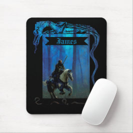Mousepad The Lone Knight: A Journey Through the Mist