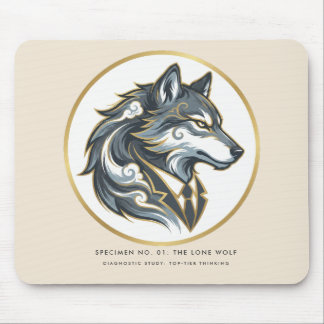 Mousepad The Lone Wolf Leader: Ornate Corporate Specimen Mo