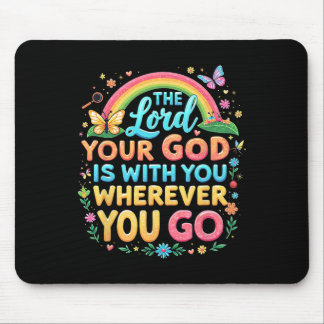 Mousepad The Lord Your God Christian Vbs 2025 True North Ro