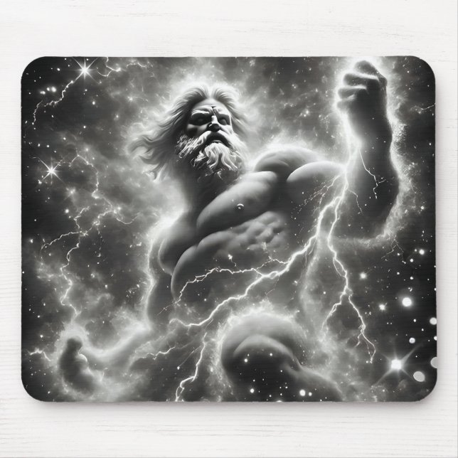 Mousepad  the mighty zeus (Frente)
