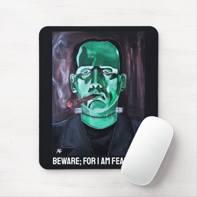 Mousepad The Monster Painting by Alfred Fox (Com mouse)