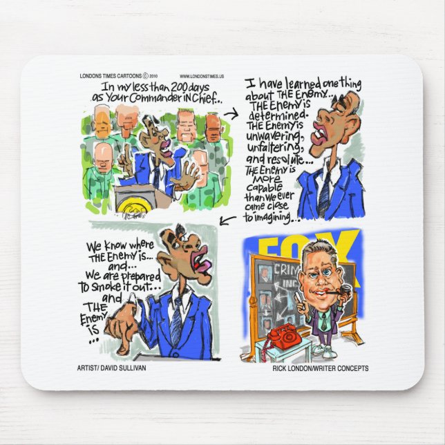Mousepad The New Enemy Funny Tees Mugs Cards & Gifts (Frente)
