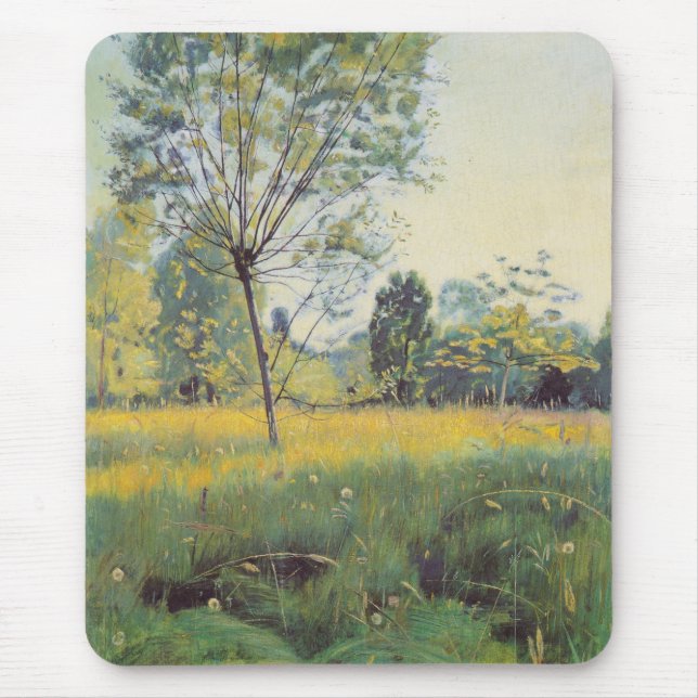 Mousepad The Ouro Meadow (por Ferdinand Hodler) (Frente)