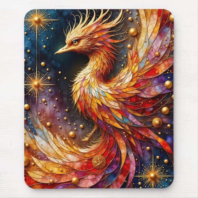 Mousepad The Phoenix in the Stars (Frente)