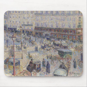 Mousepad The Place du Havre, Paris de Pissarro