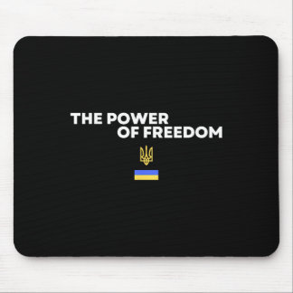 Mousepad The Power Of Freedom Trident Ukrainian Flag Symbol